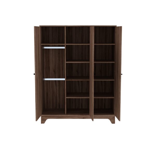 Nest Walnut 3 osztású szekrény - Image 3