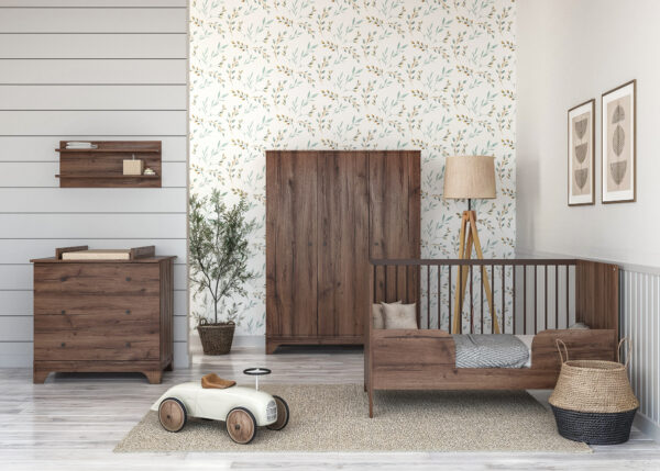 Nest Walnut átalakítható 140-es babaágy - Image 13