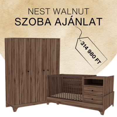 Nest Walnut szoba szett
