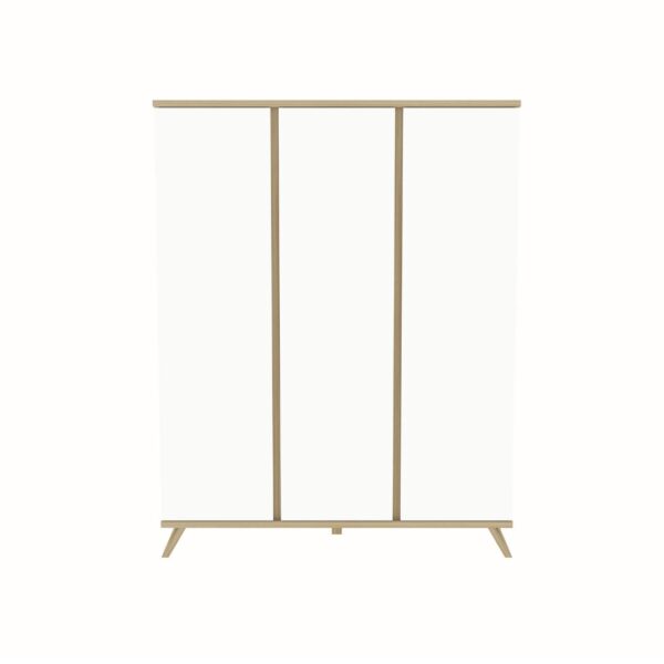 Sienna White 3 osztású szekrény - Image 5