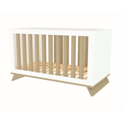 Sienna White Bed 140x70