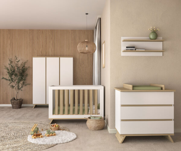 Sienna White átalakítható 140-es babaágy - Image 12