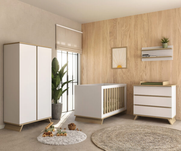 Sienna White átalakítható 140-es babaágy - Image 11