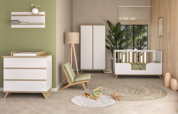 Sienna White átalakítható 140-es babaágy - Image 13