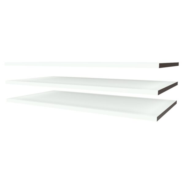 Sienna White 2/3 osztású szekrényhez polccsomag (3 db)