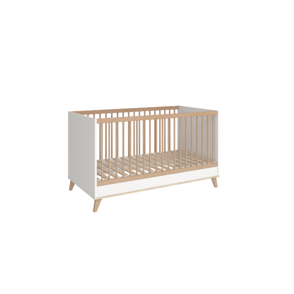 FLIP White & Oak átalakítható 140-es babaágy - Image 2