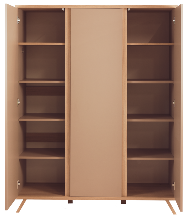 Sienna Cappuccino 3 osztású szekrény - Image 16