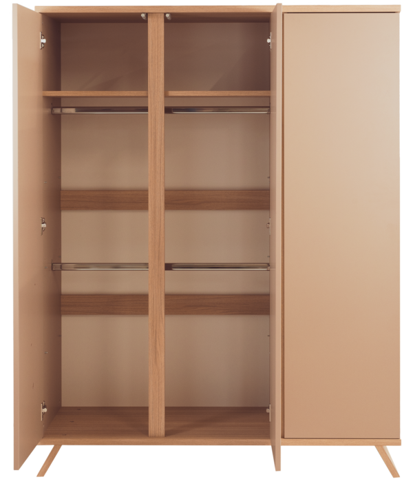 Sienna Cappuccino 3 osztású szekrény - Image 15