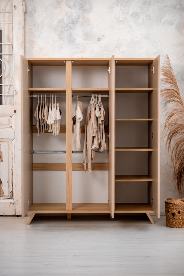 Sienna Cappuccino 3 osztású szekrény - Image 11