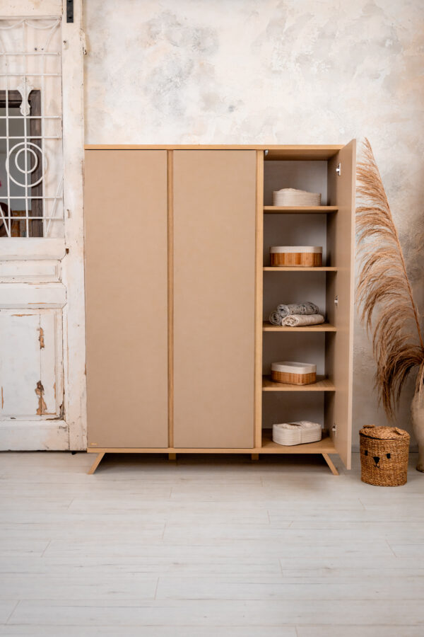 Sienna Cappuccino 3 osztású szekrény - Image 10