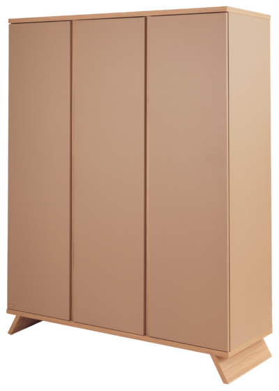 Sienna Cappuccino 3 osztású szekrény