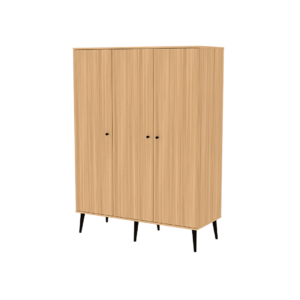 Calma Oak Wardrobe XL