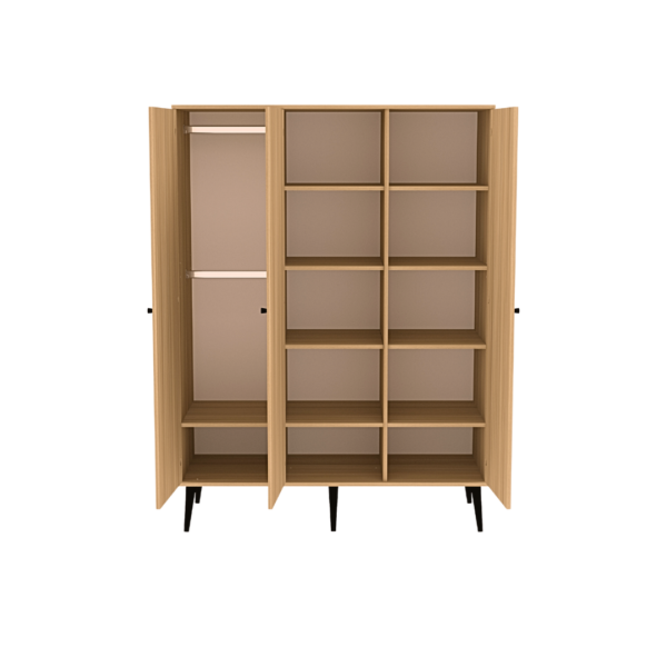 Calma Oak 3 osztású szekrény - Image 2