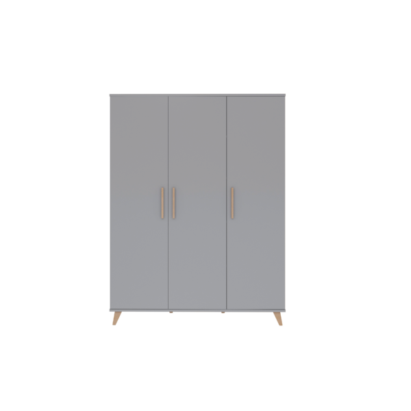 Flip Grey 3 osztású szekrény - Image 3